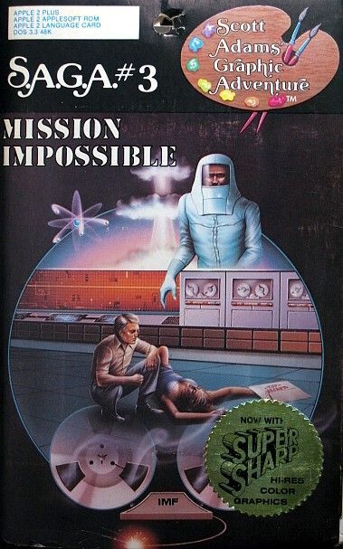 Game cover: Scott Adams' Graphic Adventure #3: Secret Mission