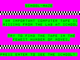 Game cover: School Maze