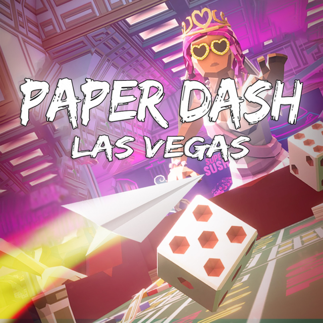 Game cover: Paper Dash: Las Vegas