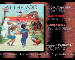 Game cover: Electric Crayon Deluxe: At the Zoo