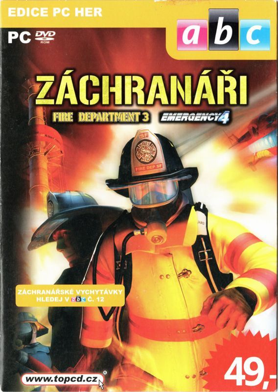 Game cover: Záchranáři - Fire Department 3 / Emergency 4