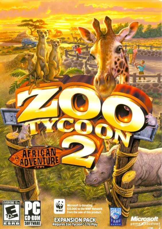 Game cover: Zoo Tycoon 2: African Adventure