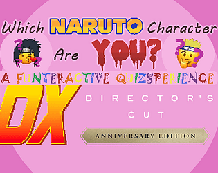 Game cover: Which Naruto Character Are You?: A Funteractive Quizsperience