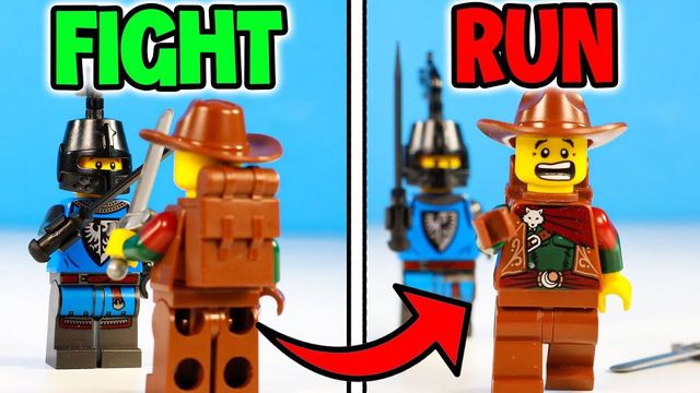 Game cover: Choose Your Own Adventure, But in LEGO...