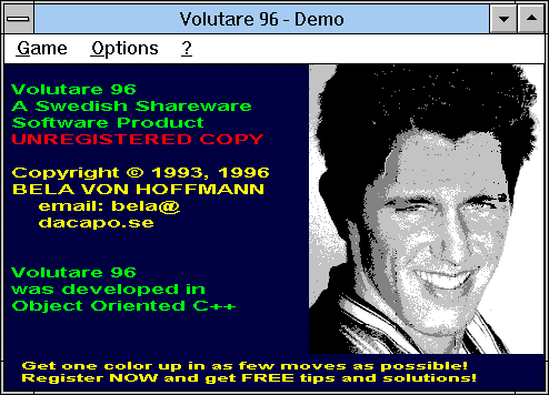 Game cover: Volutare 96