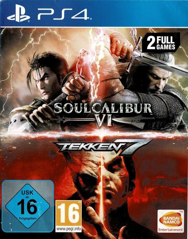 Game cover: SoulCalibur VI + Tekken 7