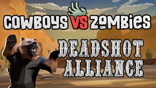 Game cover: Cowboys vs Zombies: DeadShot Alliance