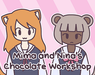 Game cover: Mima and Nina's Chocolate Workshop