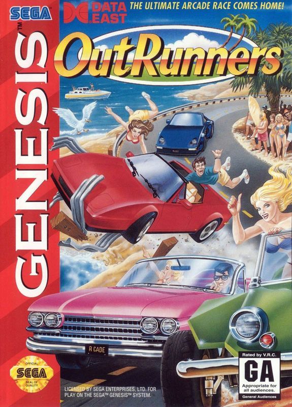 Game cover: OutRunners