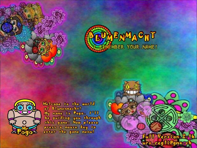Game cover: Blumenmacht
