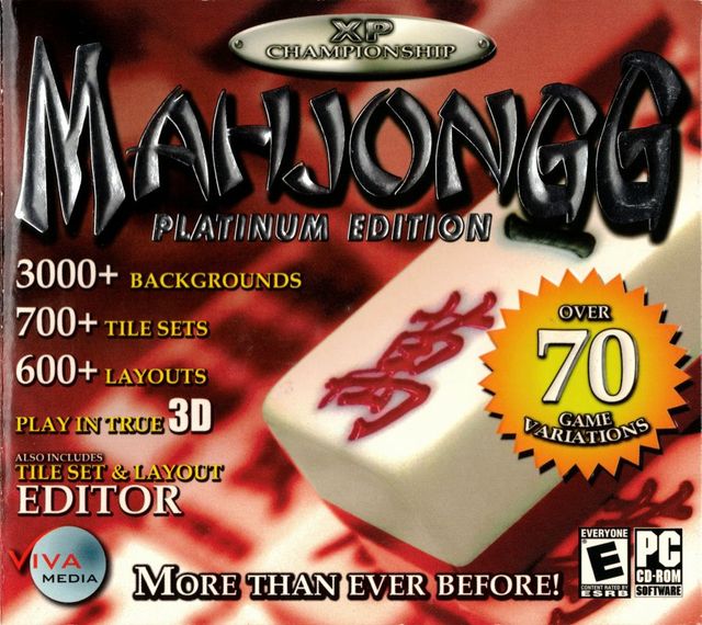 Game cover: Mahjongg XP Championship: Platinum Edition