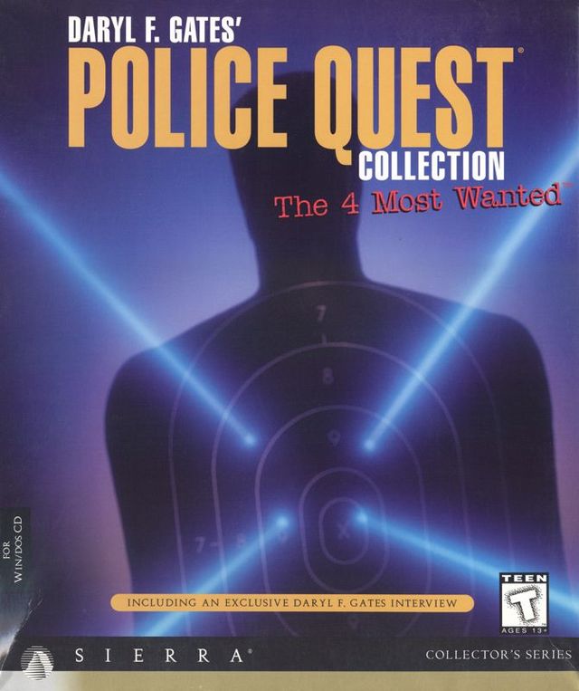 Game cover: Daryl F. Gates' Police Quest Collection: The 4 Most Wanted
