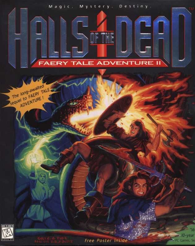 Game cover: Halls of the Dead: Faery Tale Adventure II