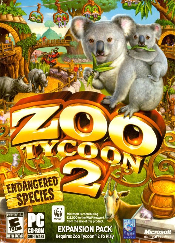 Game cover: Zoo Tycoon 2: Endangered Species
