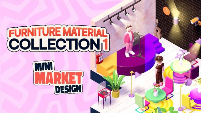 Game cover: Mini Market Design: Furniture Material Collection 1