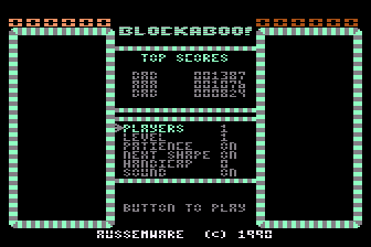 Game cover: Blockaboo!