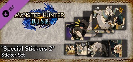 Game cover: Monster Hunter: Rise - "Special Stickers 2" Sticker Set
