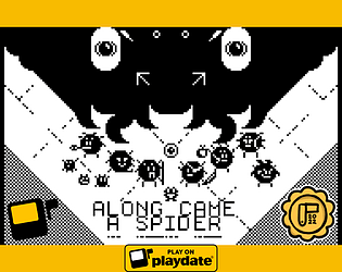 Game cover: Along Came a Spider