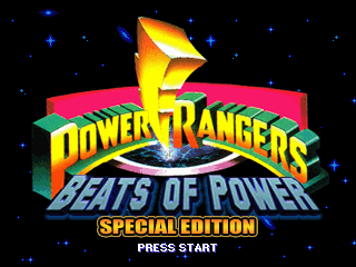 Game cover: Power Rangers: Beats of Power - Special Edition