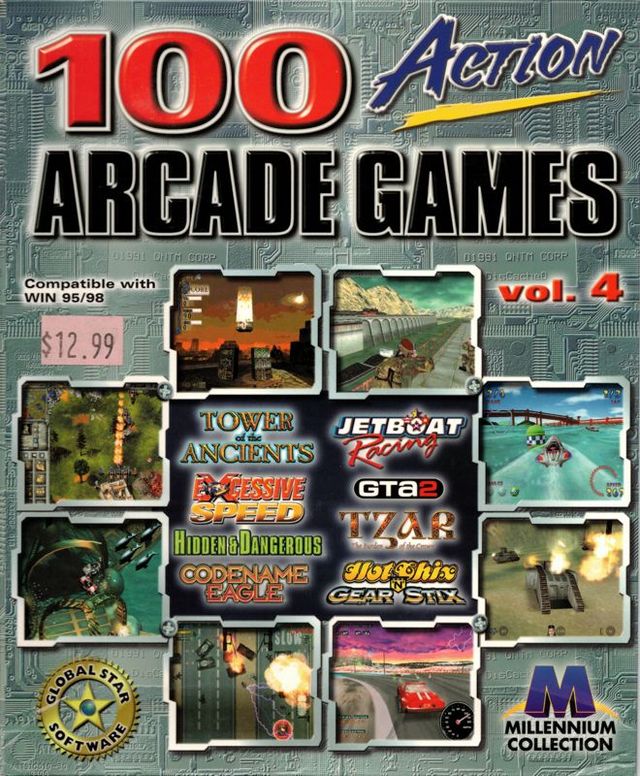 Game cover: 100 Action Arcade Games Vol. 4