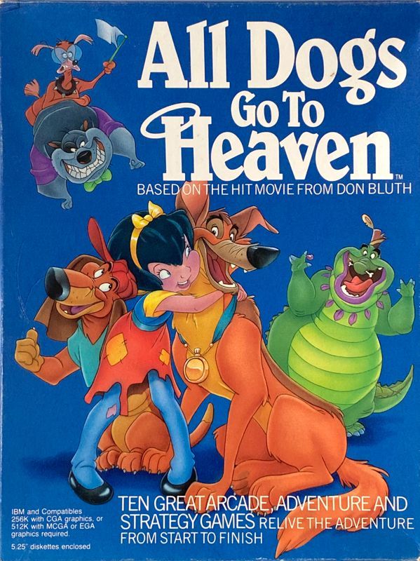 Game cover: All Dogs Go to Heaven