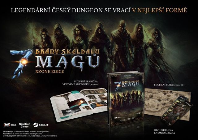 Game cover: Brány Skeldalu: 7 mágů (Xzone Edice)