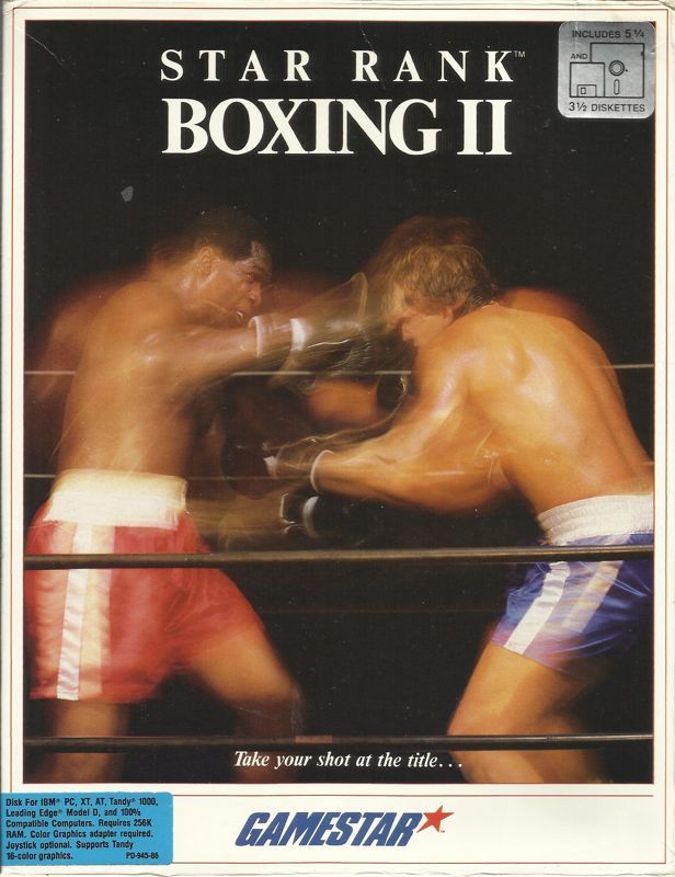 Game cover: Star Rank Boxing II