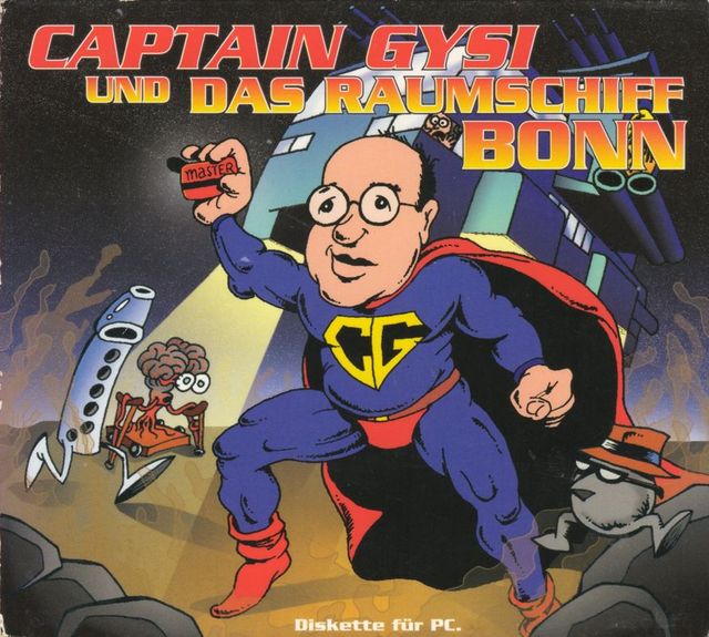 Game cover: Captain Gysi und das Raumschiff Bonn