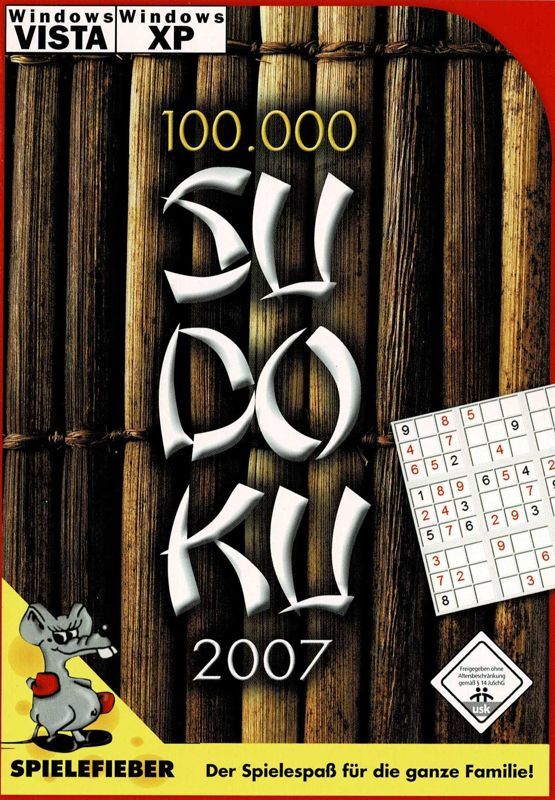 Game cover: 100.000 Sudoku 2007