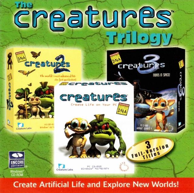 Game cover: The Creatures Trilogy