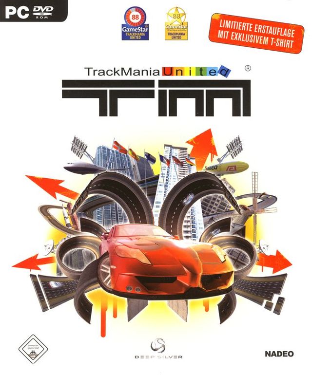 Game cover: TrackMania United (Limited First Edition)