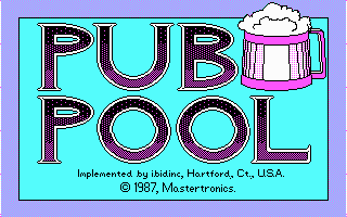 Game cover: Pub Pool