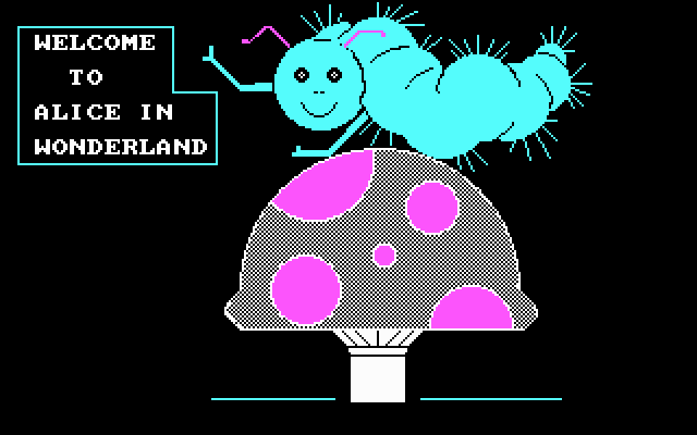 Game cover: Alice in Wonderland