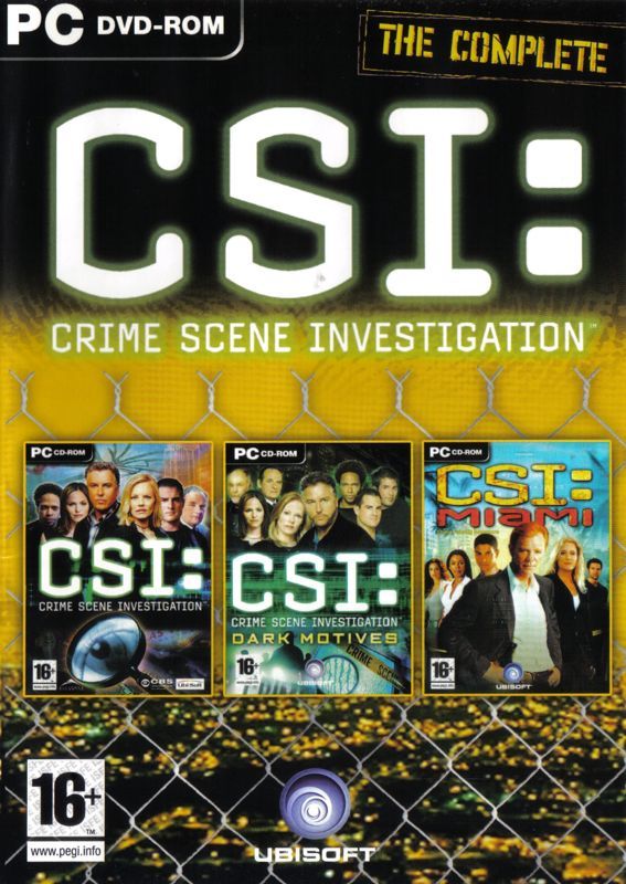 Game cover: The Complete CSI: Crime Scene Investigation