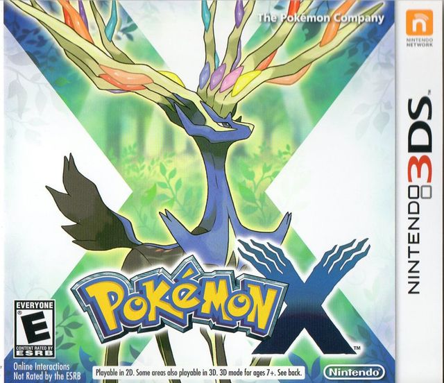 Game cover: Pokémon X