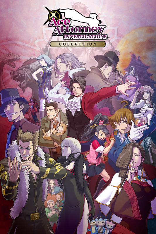 Game cover: Ace Attorney Investigations Collection