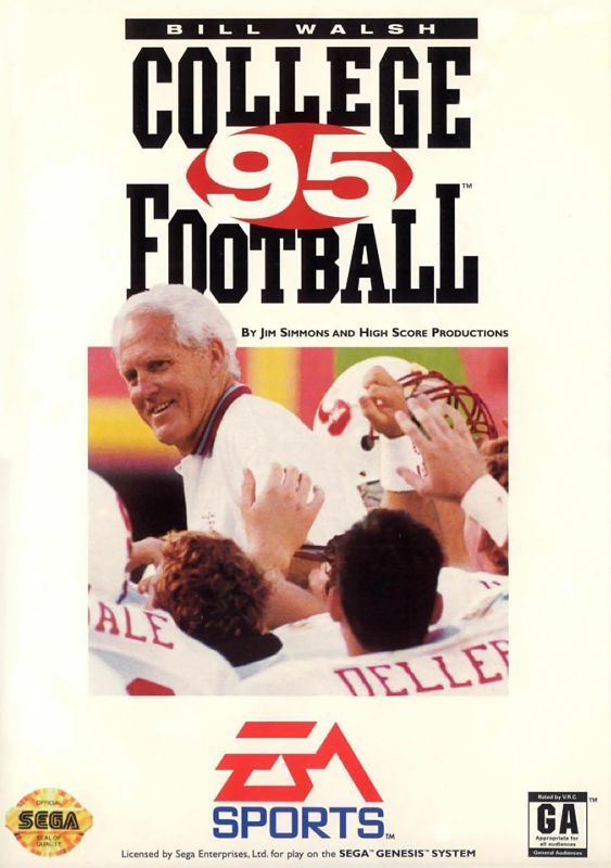 Game cover: Bill Walsh College Football 95