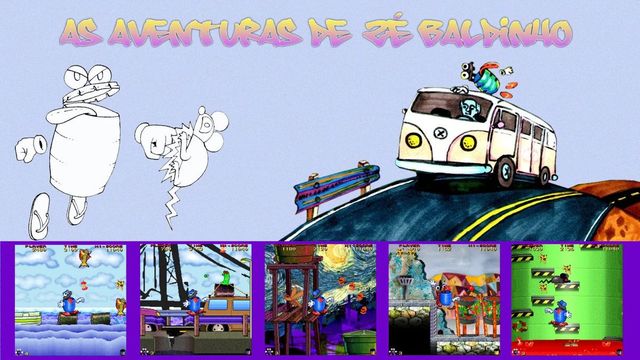 Game cover: As Aventuras de Zé Baldinho