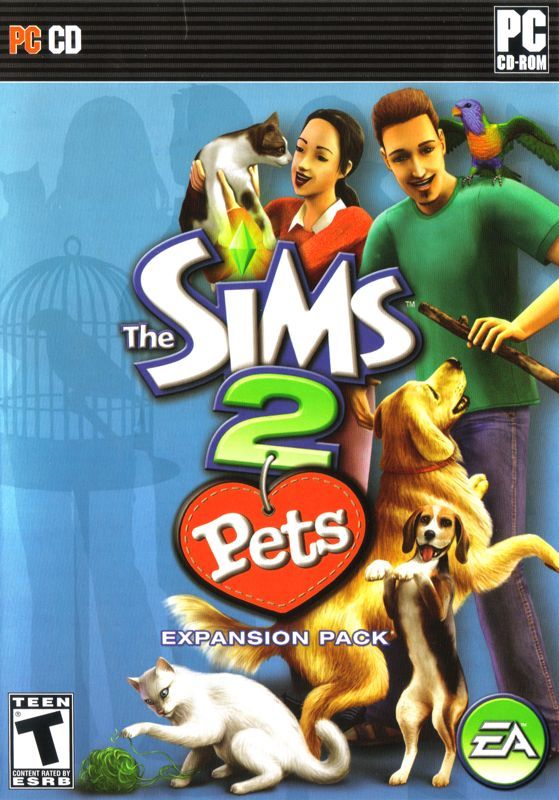 Game cover: The Sims 2: Pets