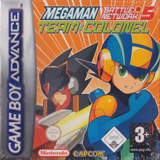 Game cover: Mega Man Battle Network 5: Team Colonel