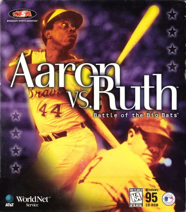 Game cover: Aaron vs. Ruth: Battle of the Big Bats
