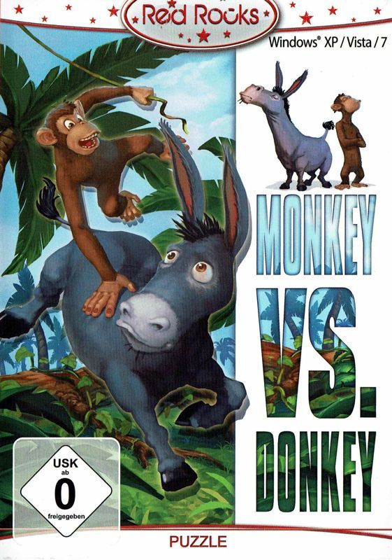 Game cover: Monkey vs. Donkey