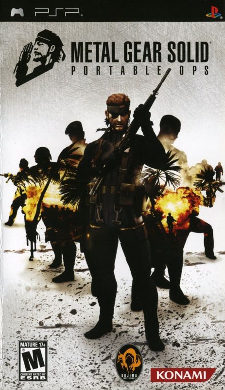 Game cover: Metal Gear Solid: Portable Ops