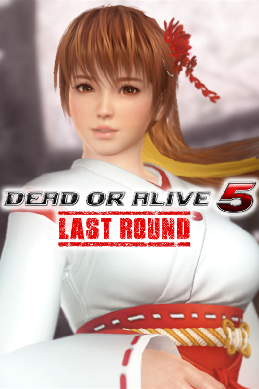 Game cover: Dead or Alive 5: Last Round - Shrine Maiden Costume: Kasumi
