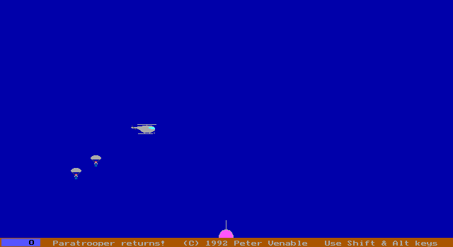 Game cover: Paratrooper Returns!