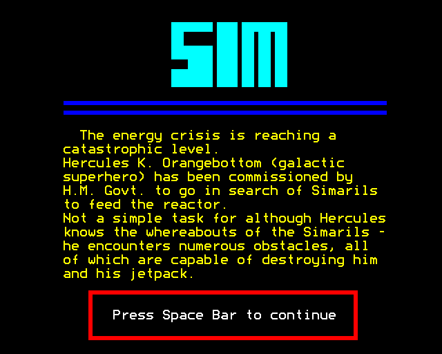 Game cover: Sim