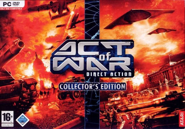 Game cover: Act of War: Direct Action (Collector's Edition)