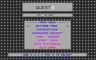 Game cover: Quest II