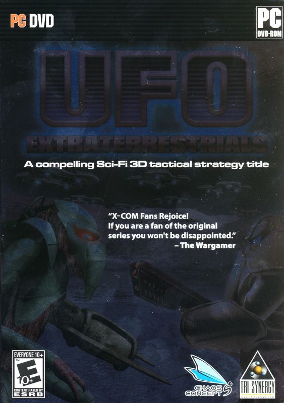 Game cover: UFO: Extraterrestrials