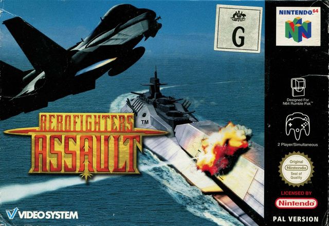 Game cover: AeroFighters Assault
